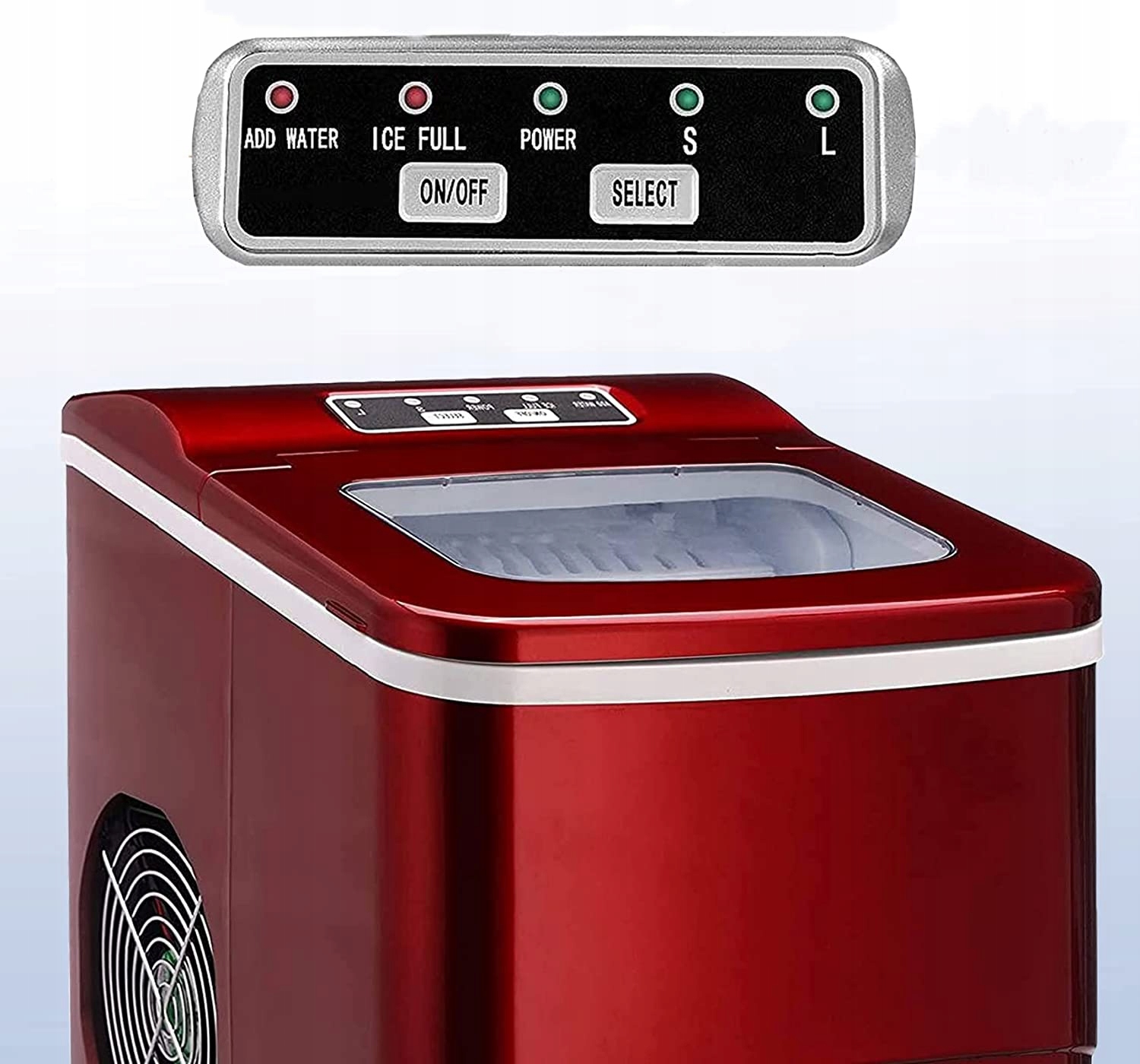 Kostkarka do lodu 2rozmiary kostek stal nierdzewna Marka Inn