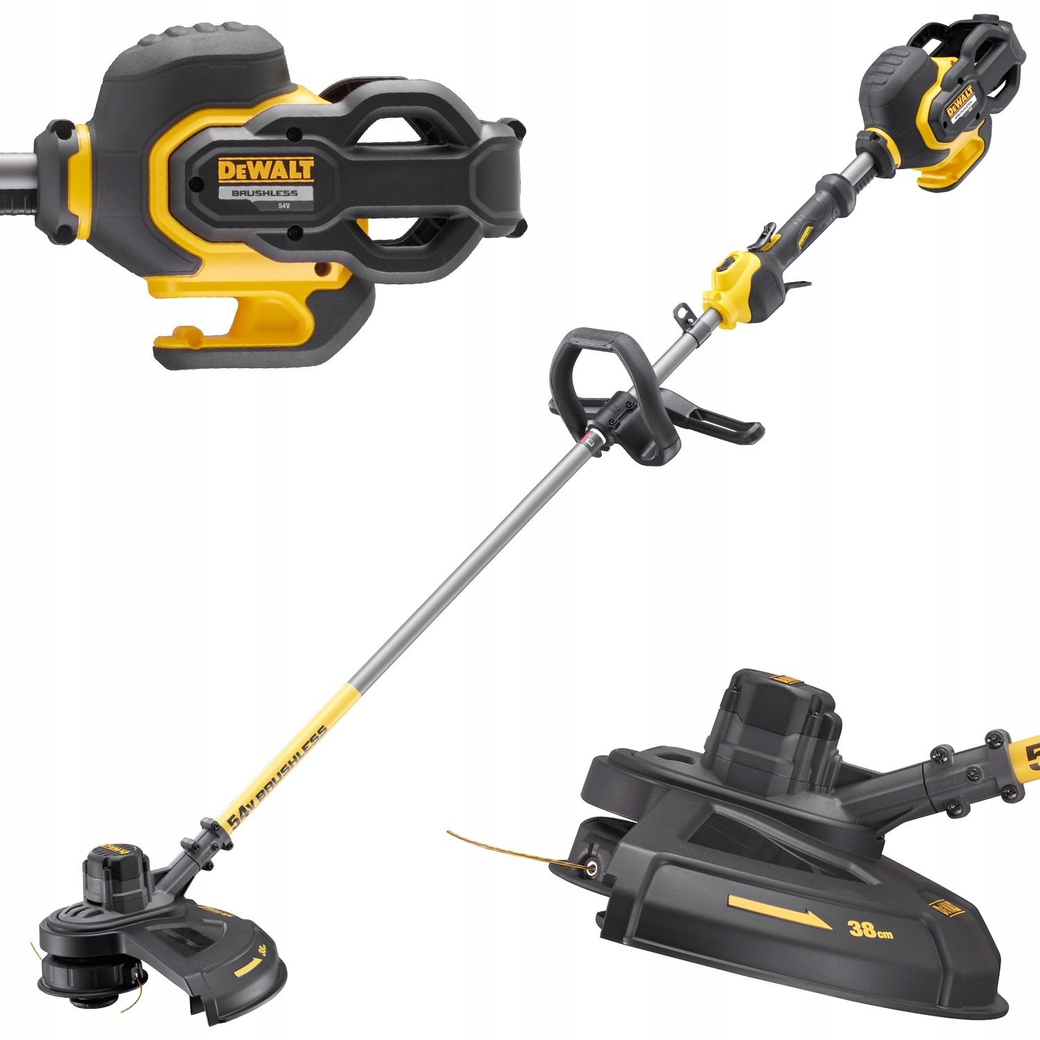 

Mocna podkaszarka 54V DeWALT DCM571N-XJ Flexvolt