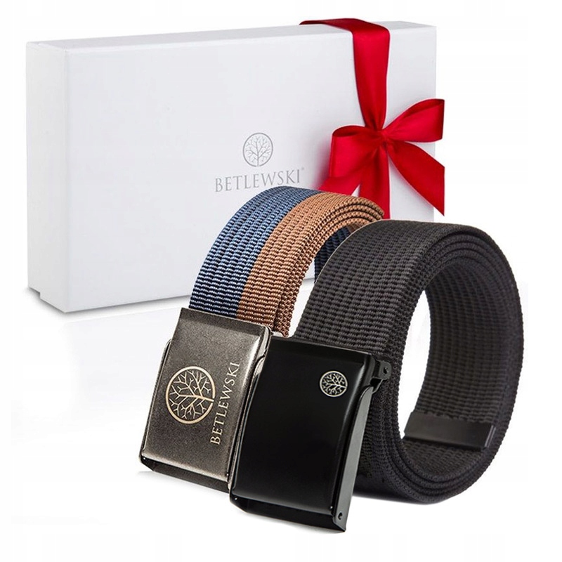 

Betlewski zestaw pasek do spodni parciany prezent