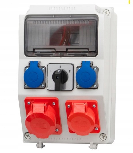 Stacionárny rozvádzač Caja 9-mod 16A 5p 32A 5p 2x230V L/p F-elektro