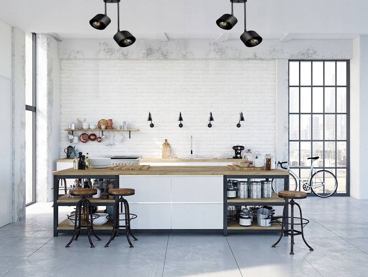 LAMPA WISZĄCA SUFITOWA ŻYRANDOL PLAFON LED Długość/wysokość 40 cm