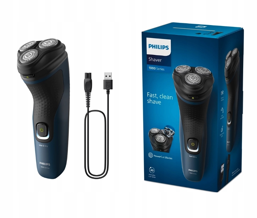 Elektryczna Maszynka Do Golenia Zarostu Brody Philips Golarka Dla Mężczyzn