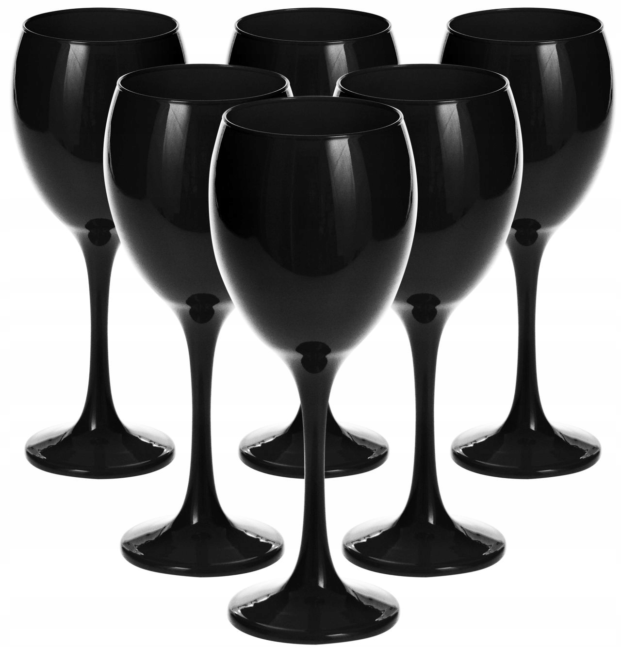 

Piękne kieliszki do wina kolor Black Czarne 300ml