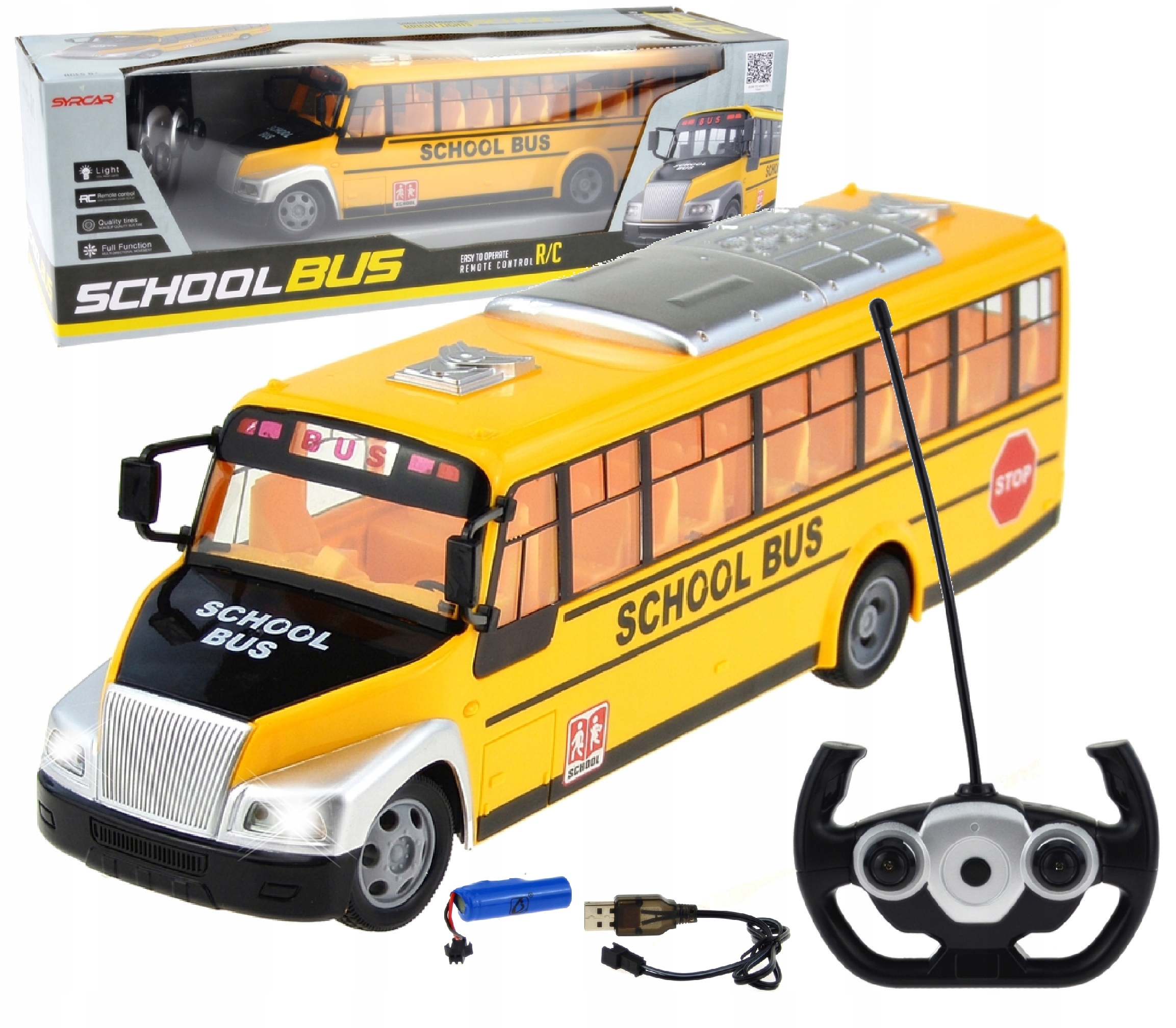 

Zdalnie Sterowany Autobus Szkolny Rc