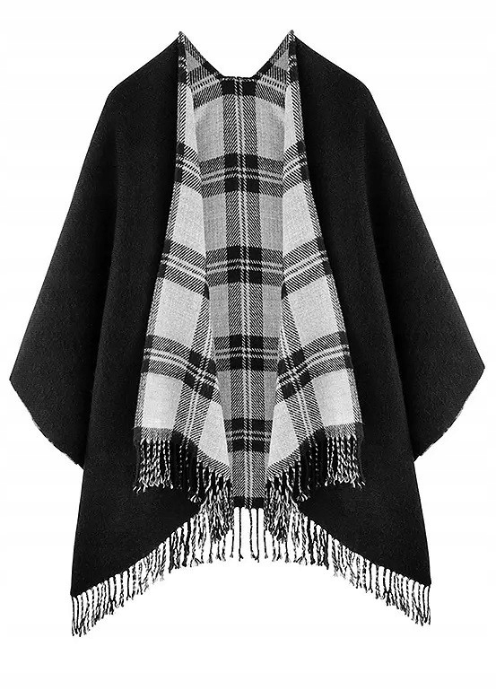 BPC MODNE DWUSTRONNE PONCHO UNIWERSALNY