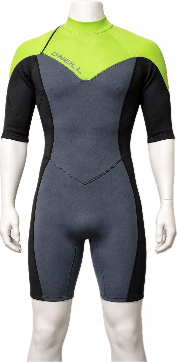 O'Neill Youth Reactor-2 kombinéza pěnová 175-180 cm černo-šedo-zelená