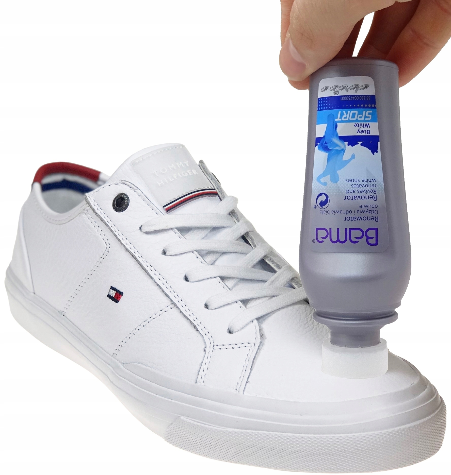 RENOWATOR BIAŁA PASTA DO BUTÓW KRYJĄCA MOCNA 75 ml Kolor biały