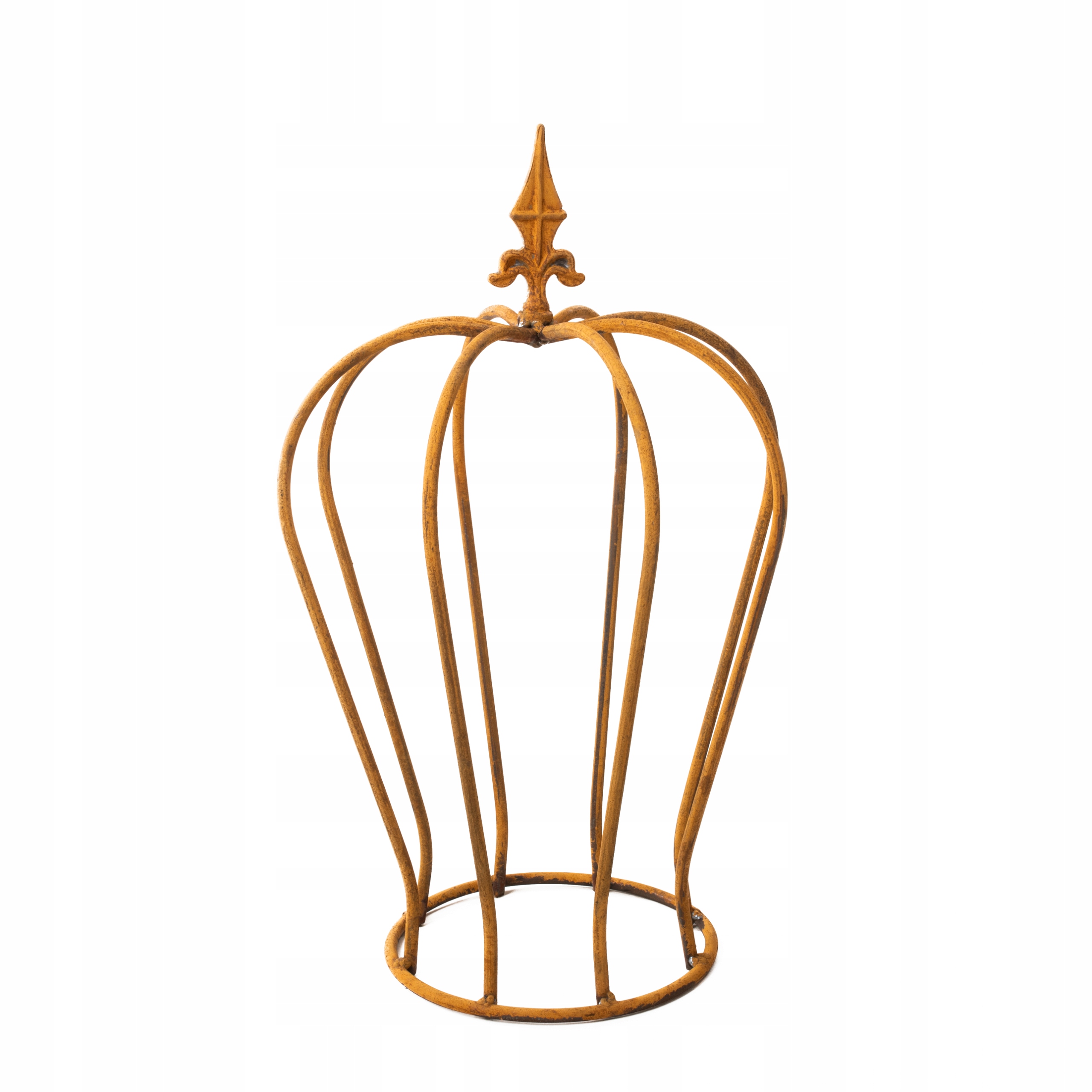 Korona Koronka Corten Lampion Květináč Dekorace Na Terasu 70 CM