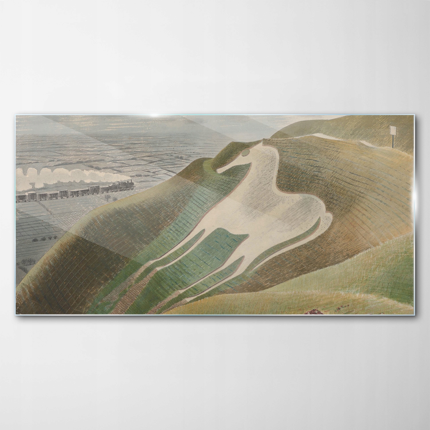 

Hartowany Obraz Szklany Eric Ravilious Koń 120x60
