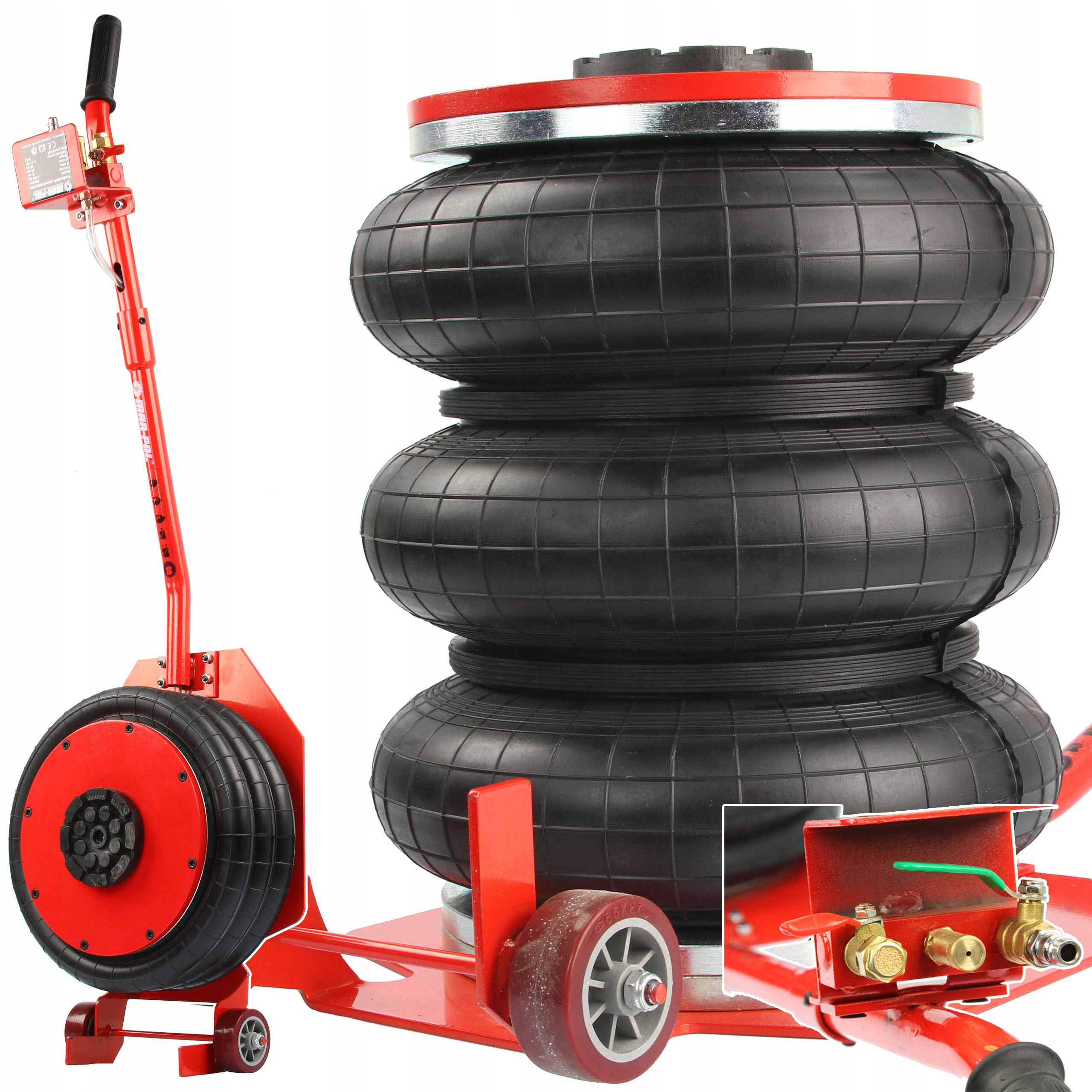 ПОВІТРЯНИЙ ПІДЙОМНИК СНІГОВИК ПОДУШКА ЖАБА 6T