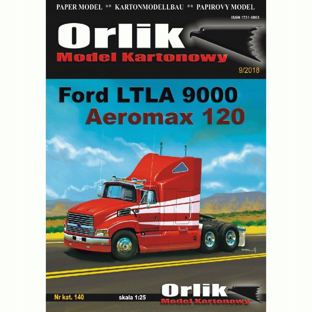 Ford Ltla 9000 Aeromax 120, Orlik 09/2018