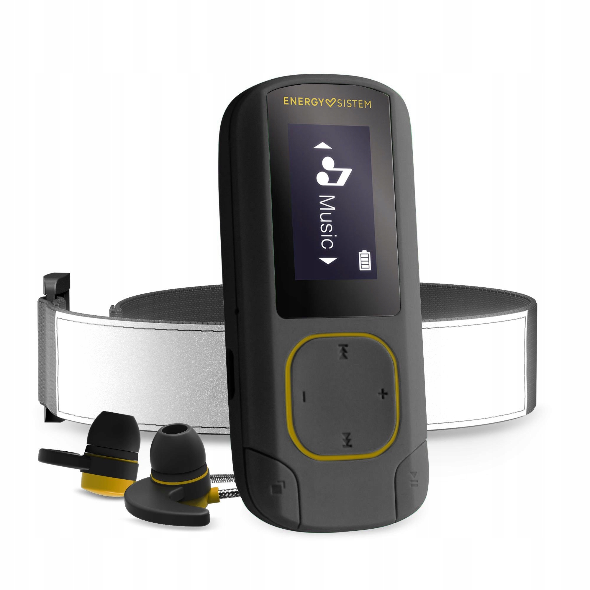 

Odtwarzacz MP3 Bluetooth Sport Żółty
