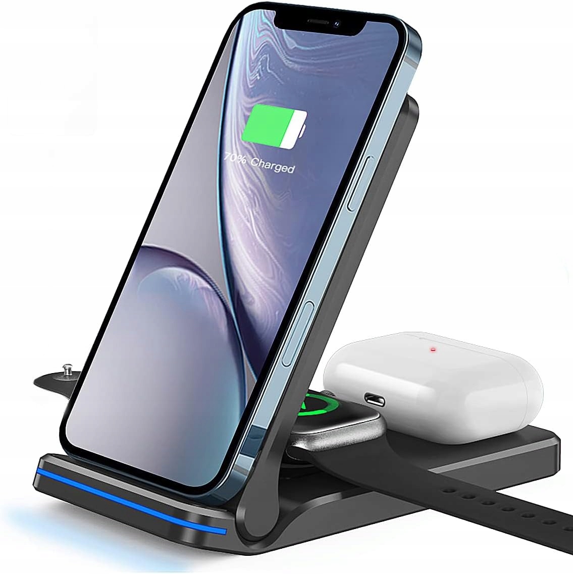 Bezprzewodowa Ładowarka 3w1 USB-C 15W OUTLET