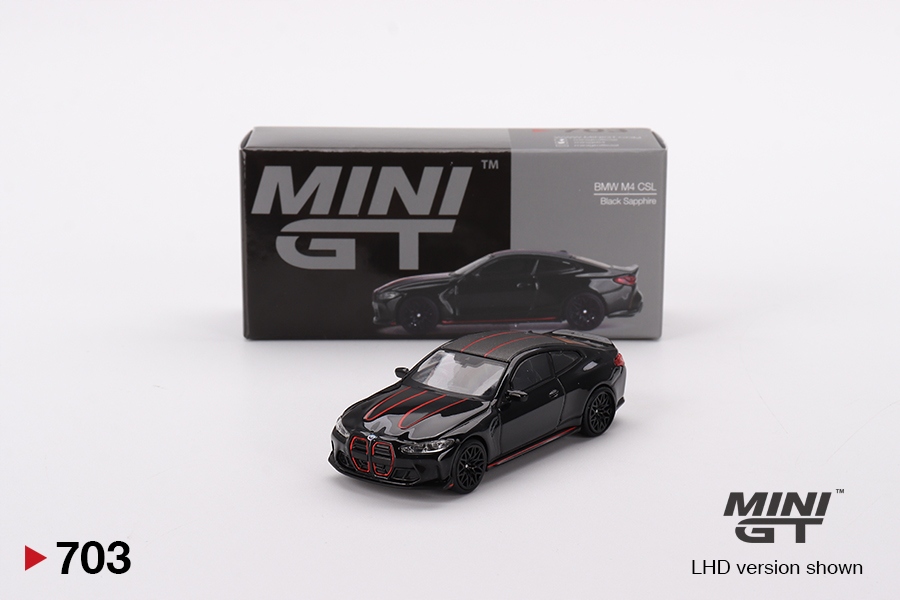 Mini Gt Bmw M4 Csl 2023 Sapphire Black 1:64