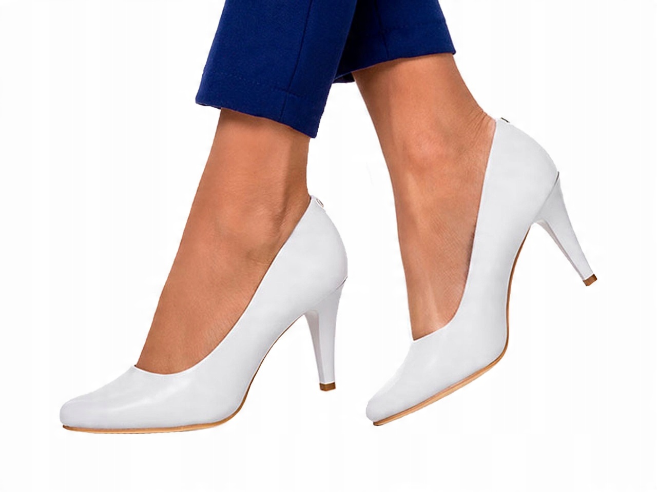 

Szpilki Czółenka Buty Ze Skórzaną Wkładką New r 39