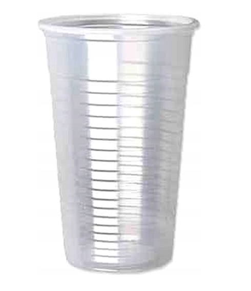 Kubeczki Plastikowe Przezroczyste na Wode Napój Sok 200 ml 500 szt.