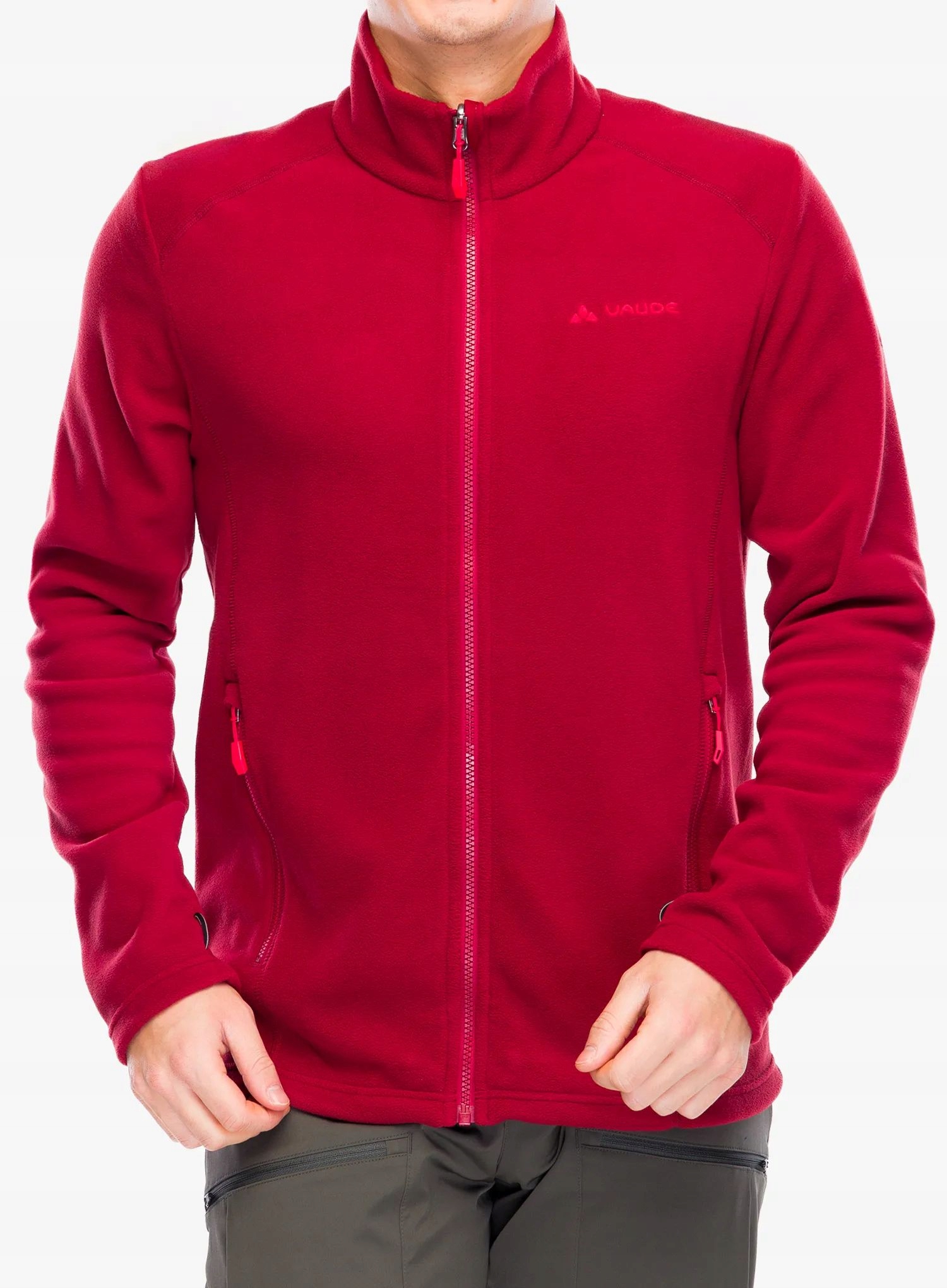 Fleecová bunda Vaude Rosemoor Fleece Jacket II carmine uni M