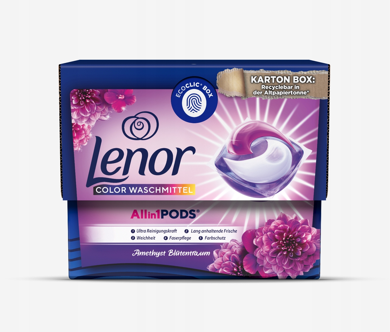 

Lenor Color Kapsułki ALLin1 Pods 10p Amethyst De