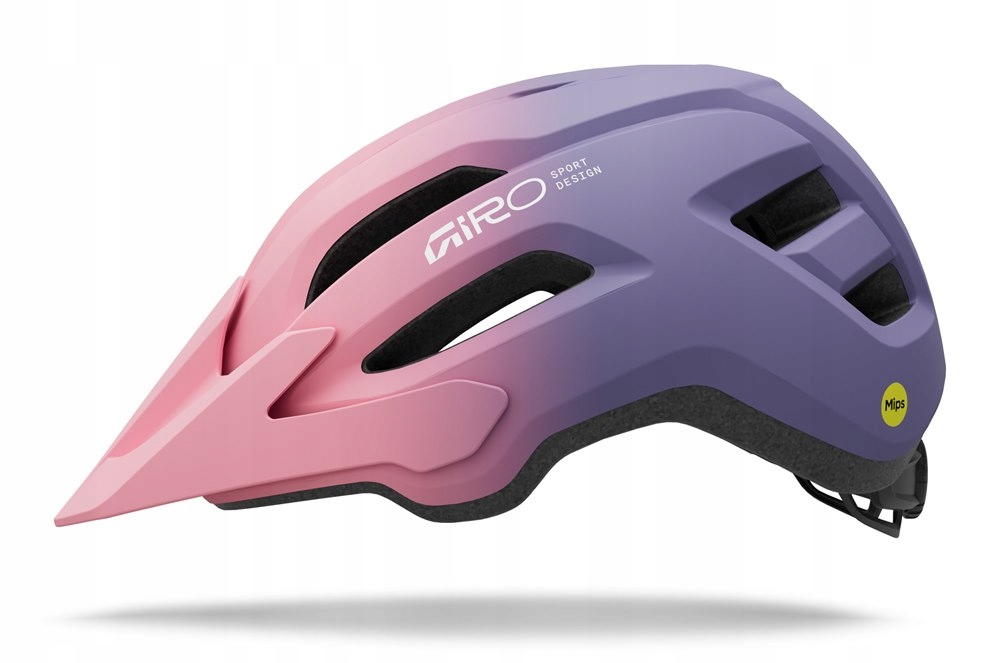 Kask dziecięcy Giro Fixture II Mips matte light pink/purple fade 50-57cm