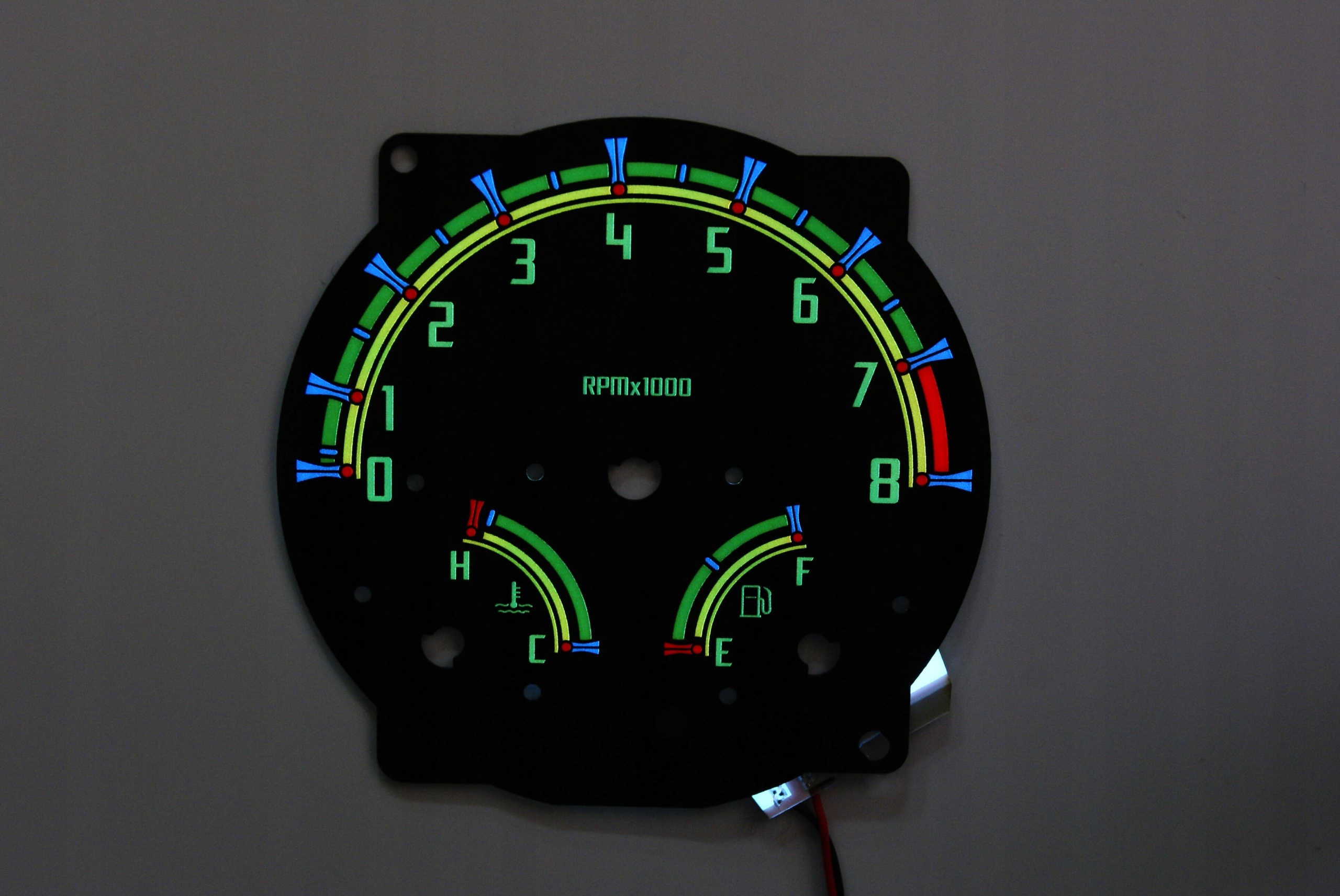 Honda HRV tarcze licznika INDIGLO wzór 2 MoMan Producent Moman