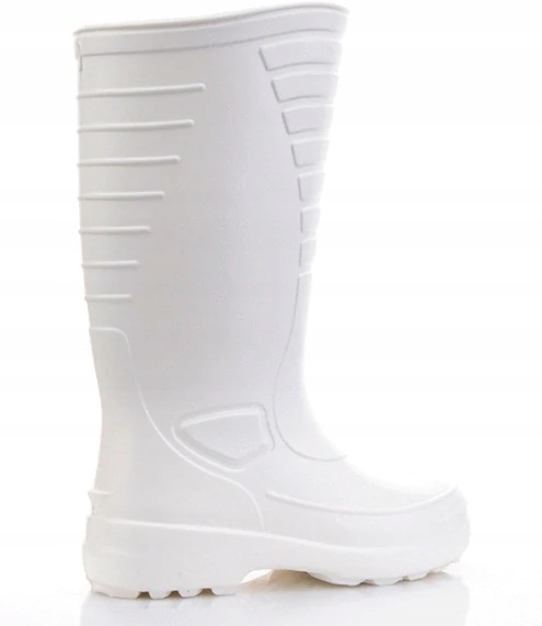 Białe Kalosze Piankowe Grenlander ocieplane 45