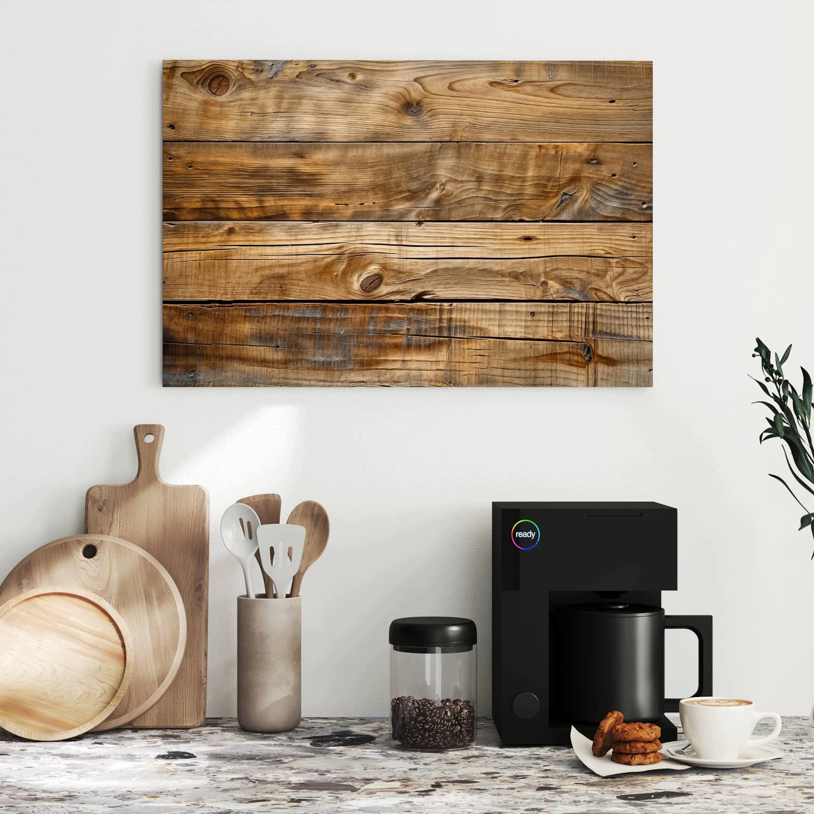Magnetická tabule Sloje prken podlogowych 60 × 40 cm