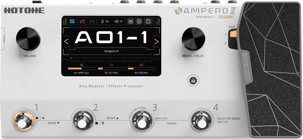 Hotone MP350 Ampero II Kytarový Multiefekt