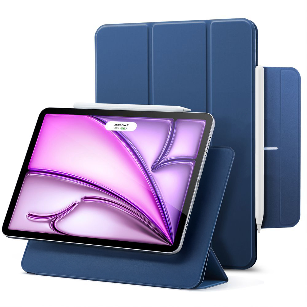 Esr Etui iPad Air 13 (2024) 12.9 (2020/2021/2022) Ciemnoniebieskie