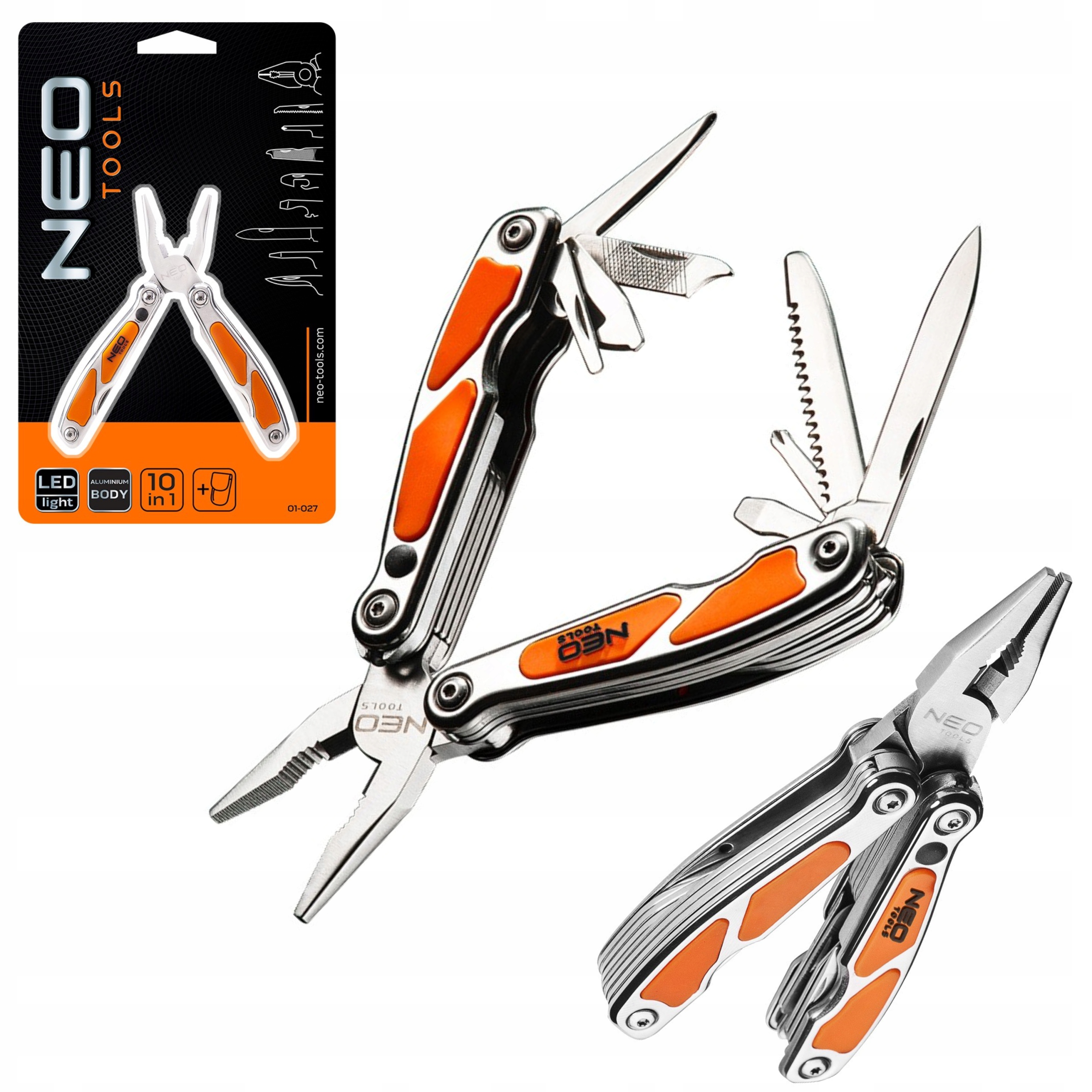 

Neo Narzędzie Wielofunkcyjne Multitool 10el Nóż