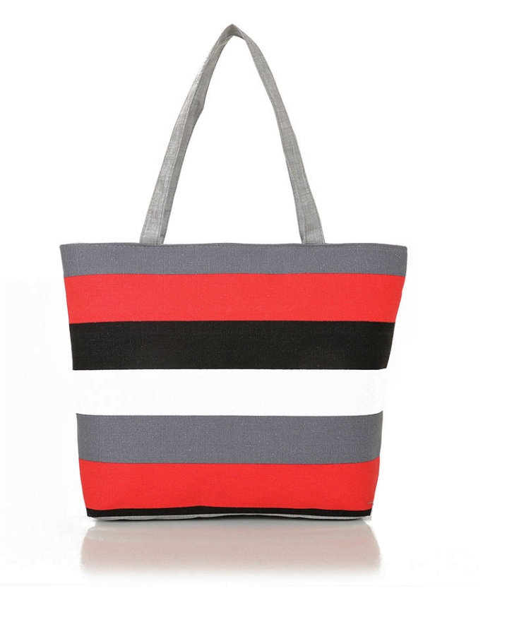 

Torba w paski Plażowa miejska Letnia torebka T061