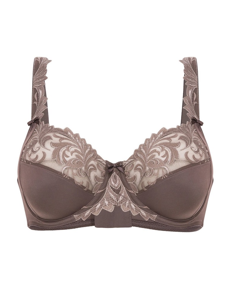 Měkká podprsenka s kosticemi, hnědá Felina Passion 518 80B