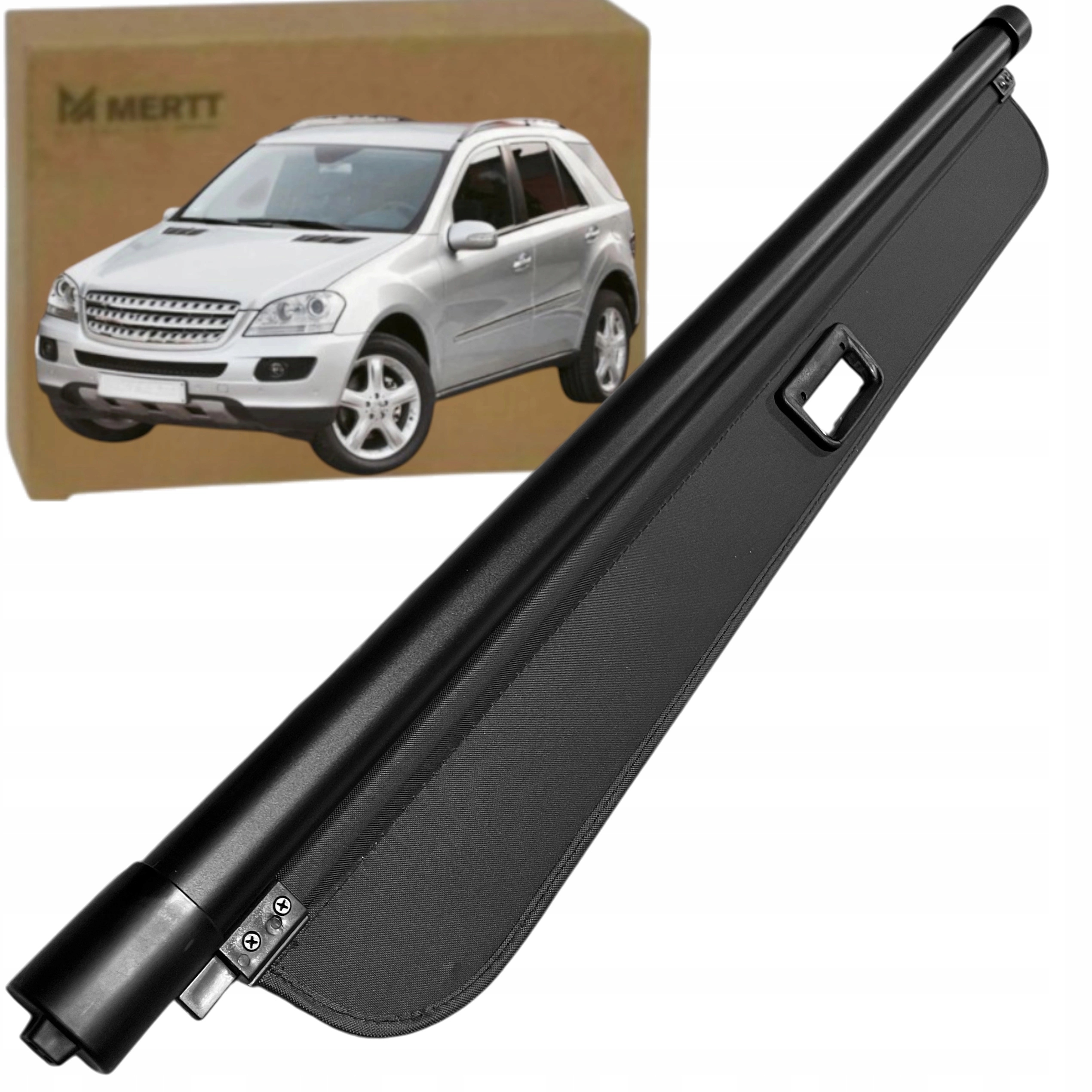 Roleta Zadního Kufru Mercedes ML W164 2006-2011 černá barva