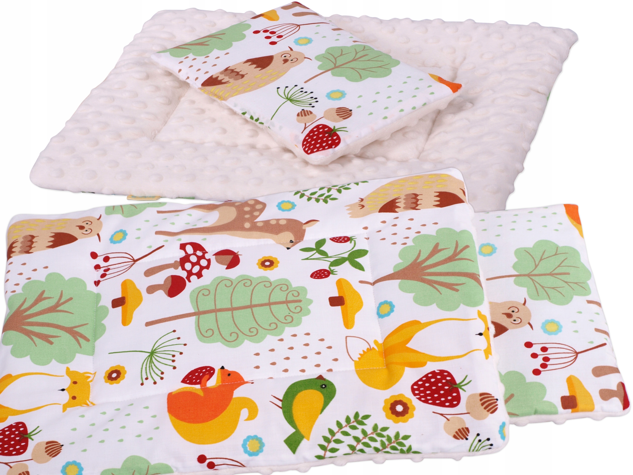 

Pościel dla lalki Bobo minky kołderka Leśna Polana