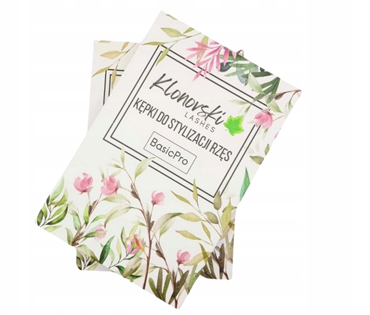 Klonovski Lashes Kępki do stylizacji rzęs 4D D 0,085 MIX (6-12mm)