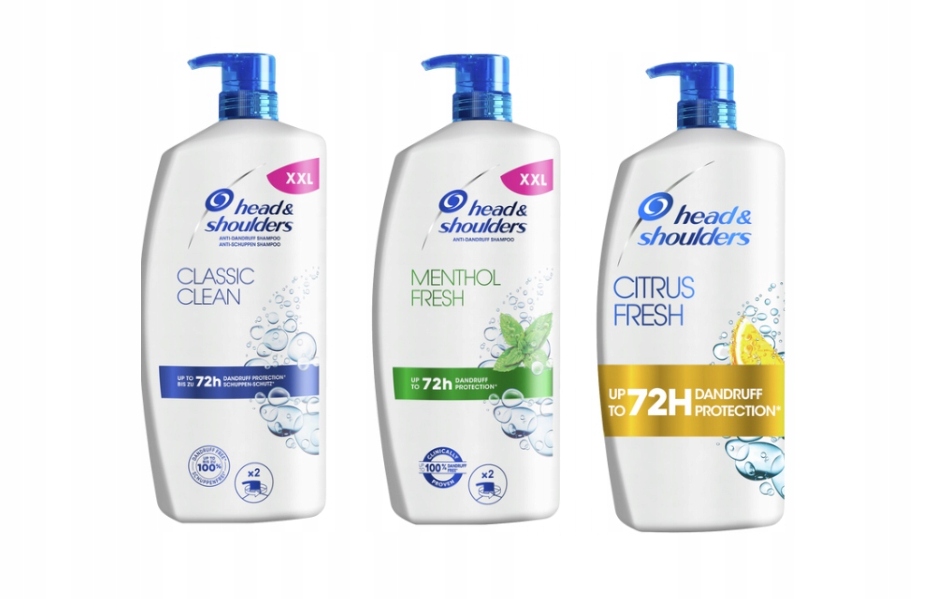 

Zestaw 3X Szampon Head&Shoulders włosów 900ml