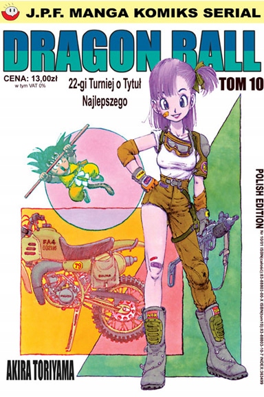DRAGON BALL TOM 10 PL NOWA MANGA