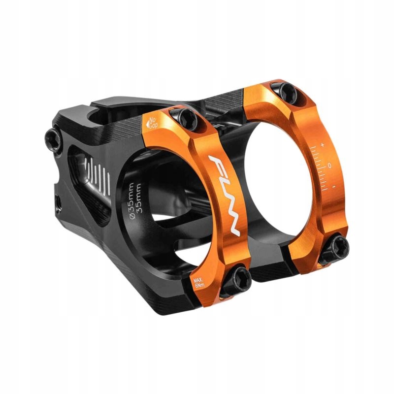 Představec řídítek Funn Equalizer Zero 31.8 35mm oranžový