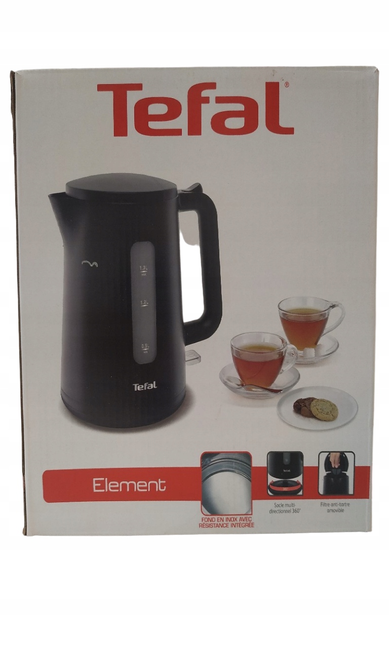 TEFAL Czajnik Elektryczny Principio Select 2400W 1.7L Czarny — miniatura 12