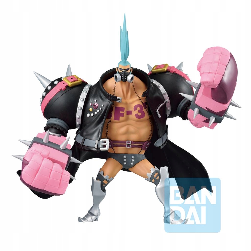 One Piece Film Červená Franky Obr. More Beat Ichibansho 18,5 cm