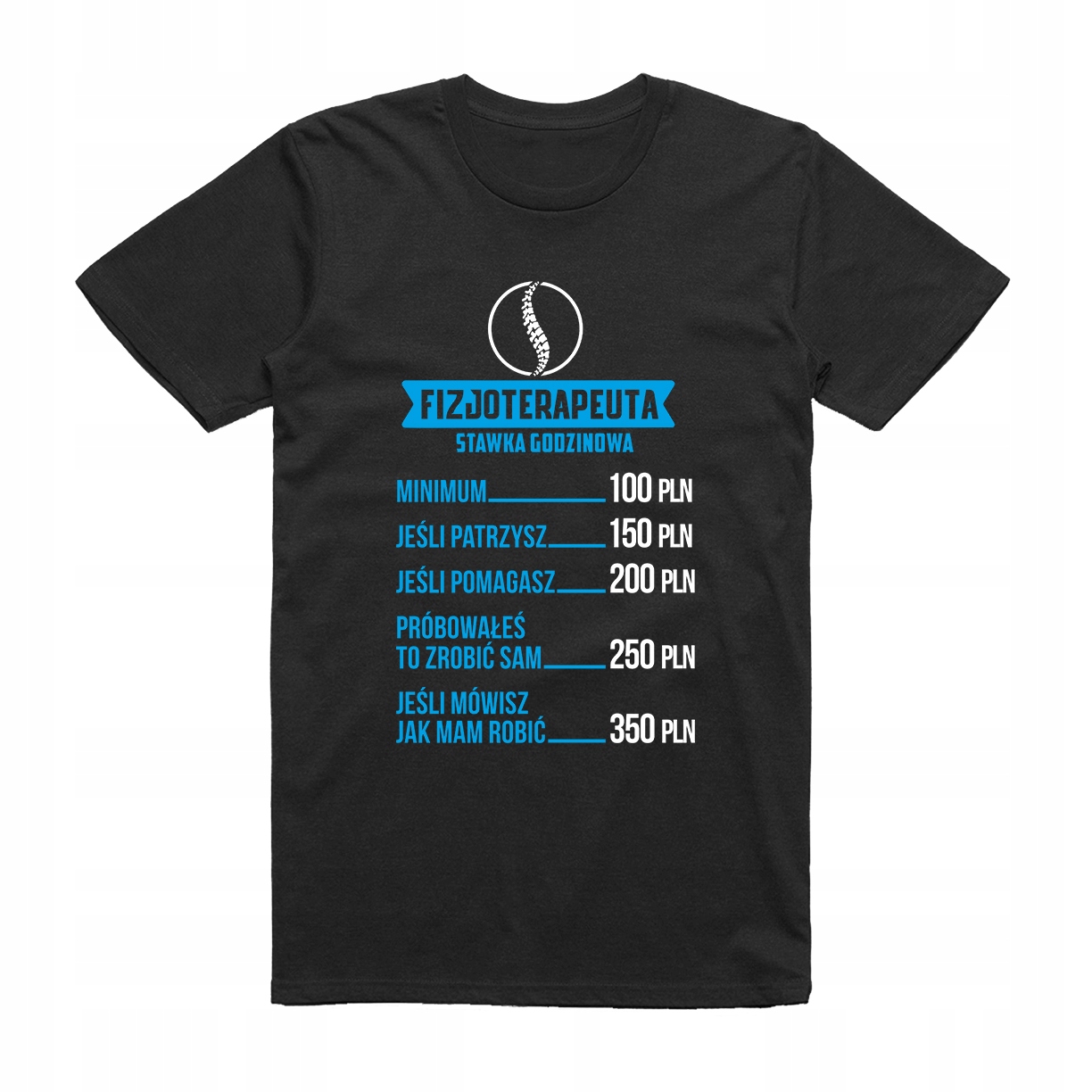 

L - Koszulka T-shirt Fizjoterapeuta Prezent Fizjo