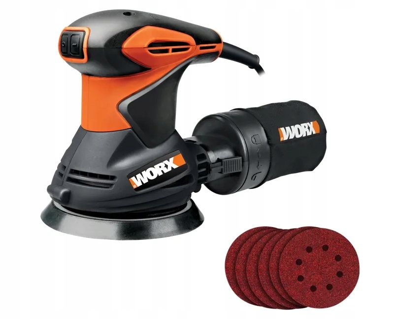 WORX SZLIFIERKA OSCYLACYJNA 300W 125mm