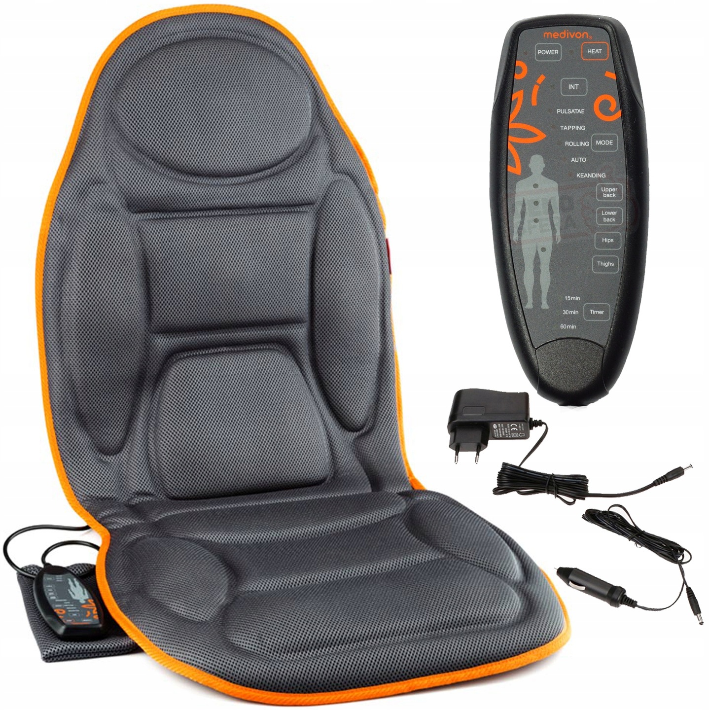 Mata Masująca Wibracyjna Podgrzewana Do Masażu Masażer Medivon Cosy Mesh