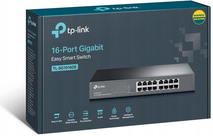 

Switch TP-Link TL-SG1016DE 16 portów Zarządzalny