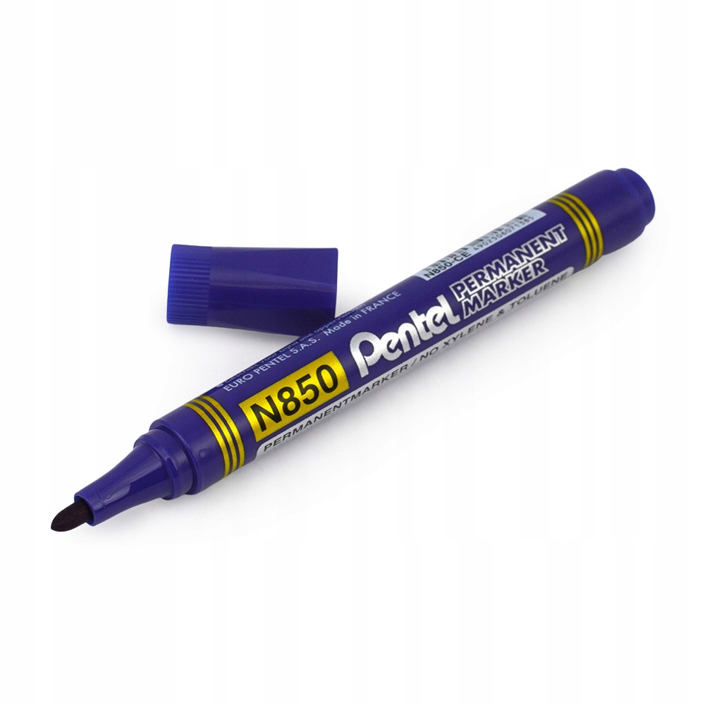 

Marker Permanentny Pentel N850 Niebieski Okrągły