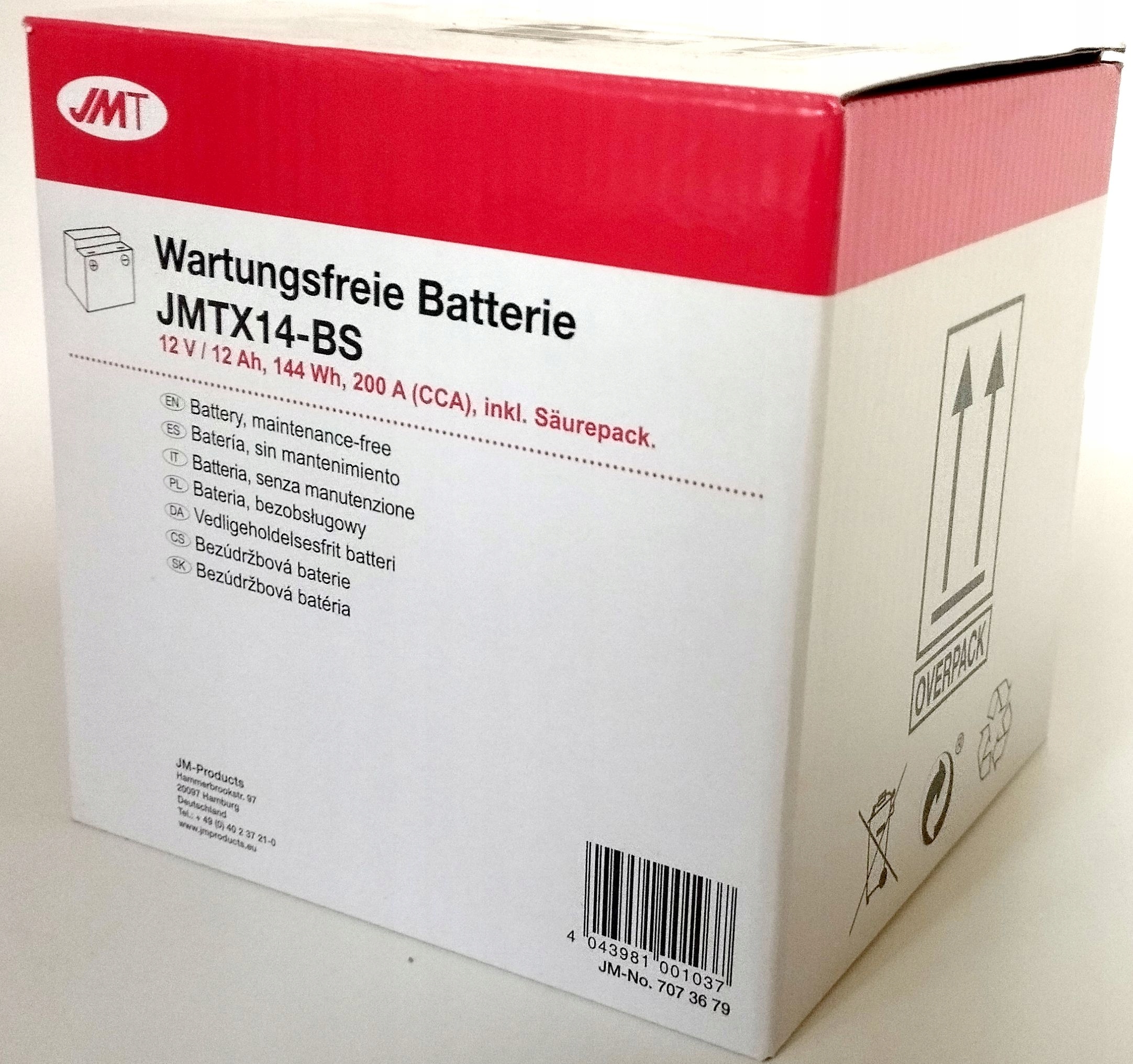 Akumulátor Bmw R 1200 R St S Rt Gs Adventure Nine Ninet Pure Scrambler