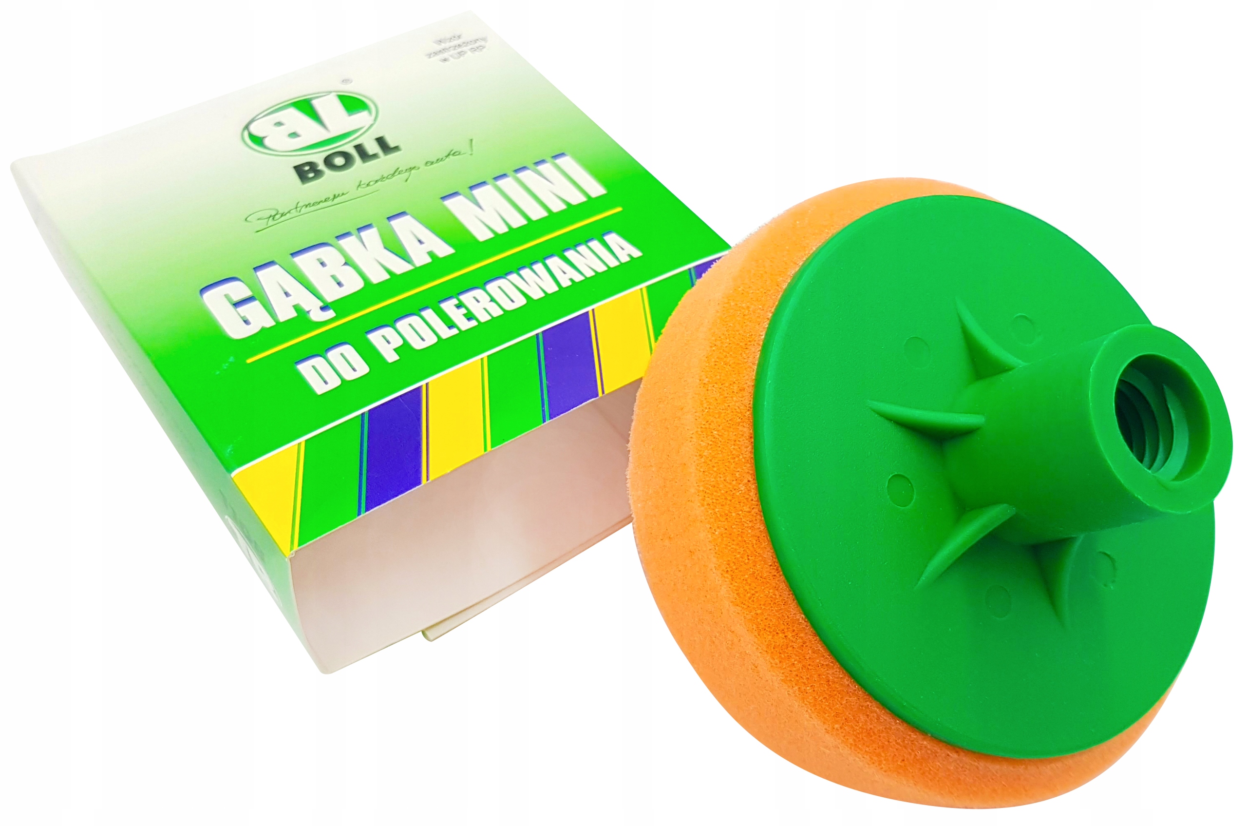 

Boll Gąbka Polerska Mini Średnia Pomarańczowa