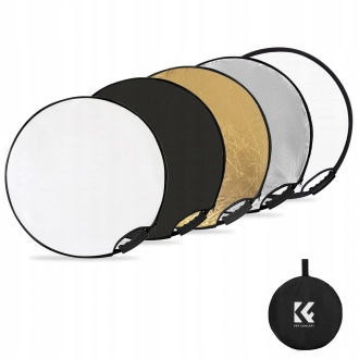 Blenda fotograficzna K&f Concept 5w1 60 cm z uchwytem i pokrowcem
