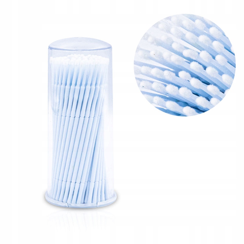 APLIKATORY WELUROWE MIKROSZCZOTECZKI 100SZT. Rodzaj aplikatory