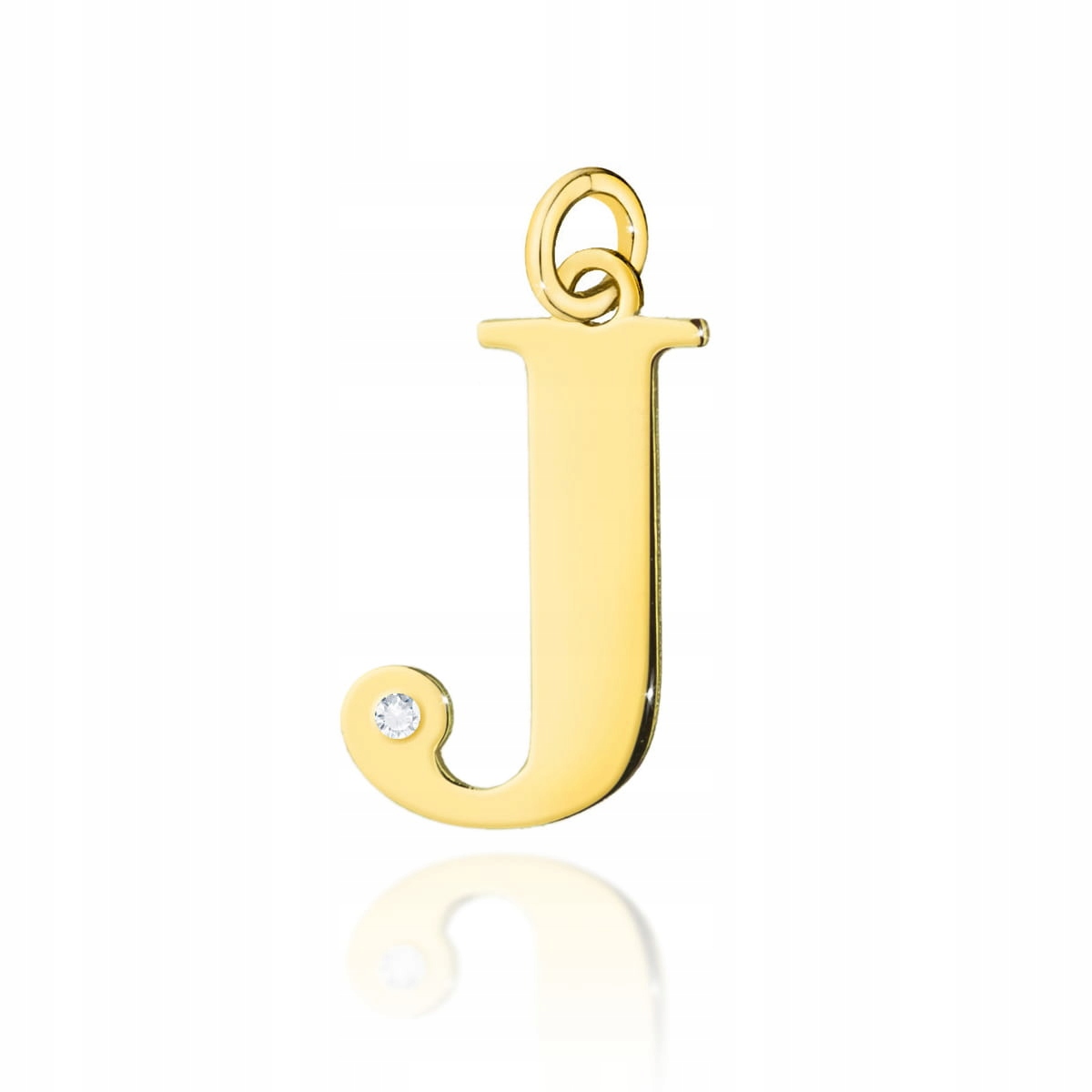 

Złota Zawieszka Litera J 585 Brylant 0,005 ct