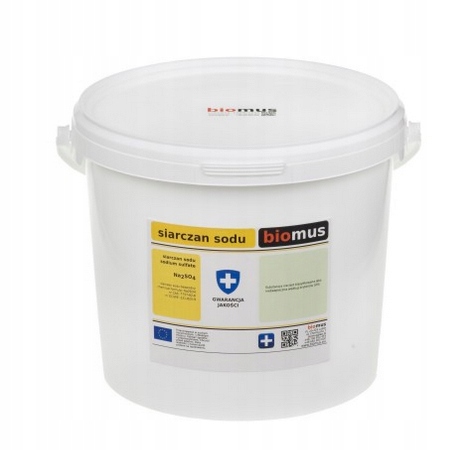 Siarczan Sodu sodium sulflate 5kg Biomus